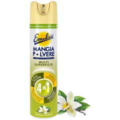 Emulsio Mangia Polvere Multi Superficie 4in1 Vaniglia e te Bianco 300 ml