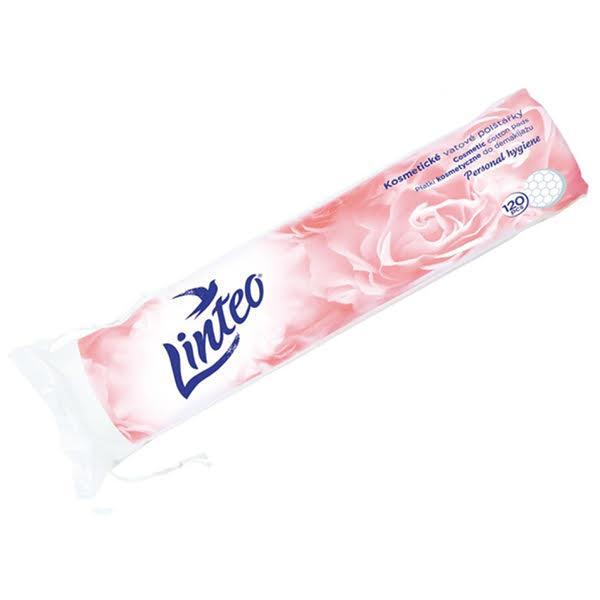 Linteo kosmetické vatové polštářky 120ks