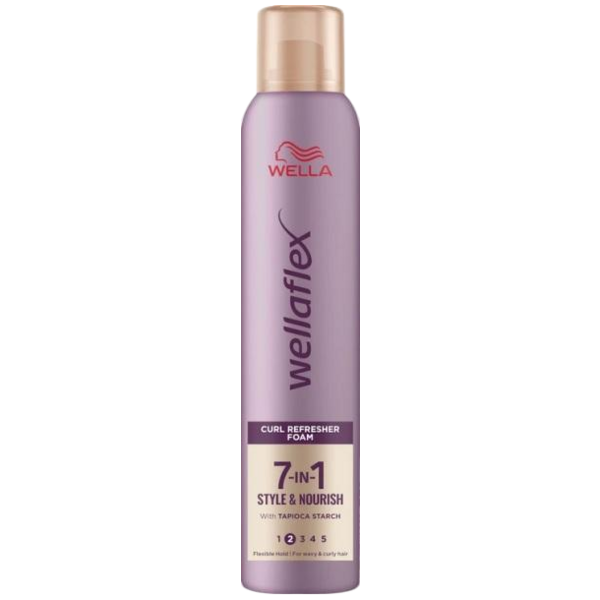 Wellaflex Style & Nourish 7v1 pěnové tužidlo, fixace 2, 200 ml