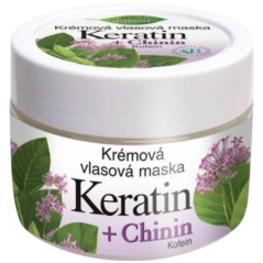 Krémová vlasová maska KERATIN + CHININ 260 ml