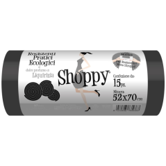 Odpadkové pytle SMP Shoppy lékořice 30L, 15ks