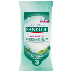 Sanytol Dezinfekcia Maxi jednorazové čistiace utierky, 36 ks