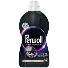 Perwoll prací gél Renew Black na čierne a tmavé, 40 praní, 2000 ml