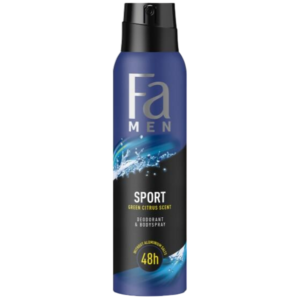 Fa Men Sport Citrus Green deodorant, 150 ml Fa Men Sport Citrus Green deodorant, 150 ml
