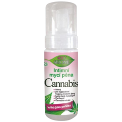 Intimní mycí pěna CANNABIS 150 ml