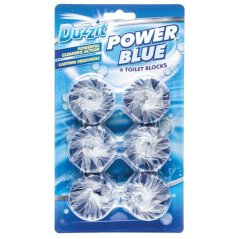Duzzit Power Blue tablety do WC nádržiek 6ks