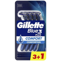 GILLETTE Blue3 Plus Comfort 3 + 1 ks