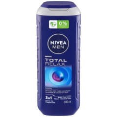 Nivea Men Total Relax 3v1 sprchový gél pre mužov 500 ml