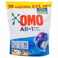 OMO XXL Pack prací kapsle Caps All in1 Active 70ks