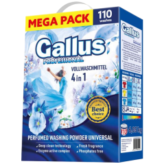 Gallus prací prášok Universal Box, 110 dávok, 6,05 kg