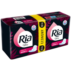 Ria dámske vložky Ultra Normal Plus Duopack, 18 ks
