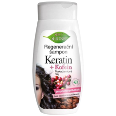 Regenerační šampon KERATIN + KOFEIN 260 ml