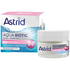 Astrid Aqua Biotic denný a nočný krém suchá a citlivá pleť, 50 ml