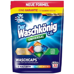 WaschKönig kapsle na praní Active Proteine 5v1 Universal 32ks