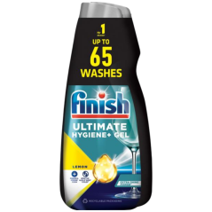 Finish Ultimate Lemon gel do myčky duo 2 x 650 ml