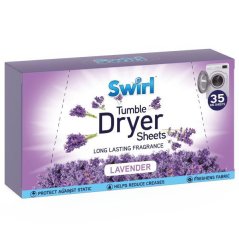 Swirl utierky do sušičky Lavender 35ks