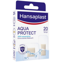 Hansaplast Aqua Protect vodotesná náplasť 20 ks