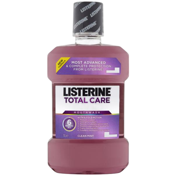 Listerine Total Care ústní voda, 1 l Listerine Total Care ústní voda, 1 l
