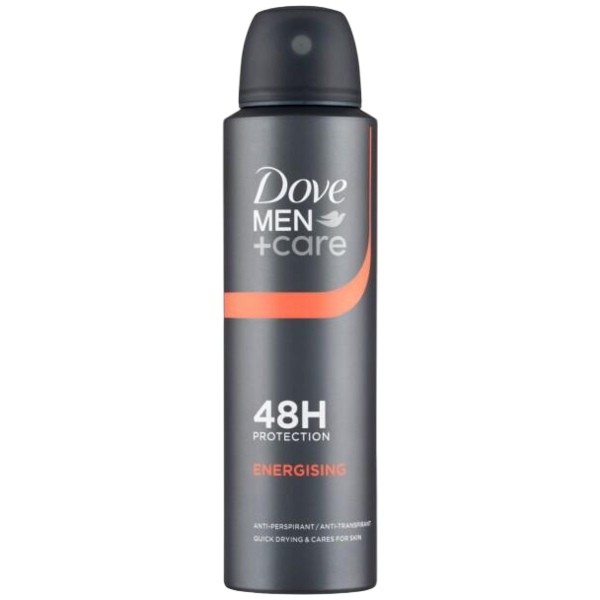 Dove Men+Care Energising antiperspirant sprej pro muže 150ml Dove Men+Care Energising antiperspirant sprej pro muže 150ml