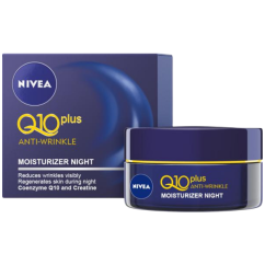 Nivea Q10 Power zpevňující noční krém proti vráskám, 50 ml