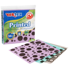 Vektex houbové utierky Printed 3 ks
