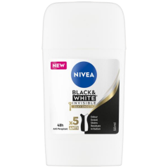 Nivea antiperspirant Black & White Silky Smooth, 50 ml