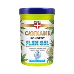 PALACIO Konopný masážny Flex gél, chladivý 380 ml