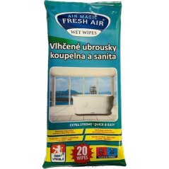 Ultra Fresh Čistiace obrúsky na kúpeľňu 20 ks