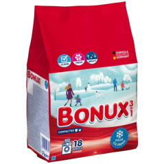 Bonux prací prášok White Polar Ice Fresh, 1,17 kg, 18 dávok