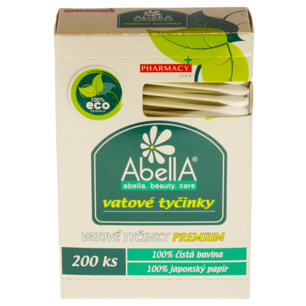 AbellA vatové tyčinky v DOZE 200 ks 100% ECO