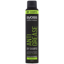 Syoss Anti Grease suchý šampon pro mastící se vlasy, 200 ml