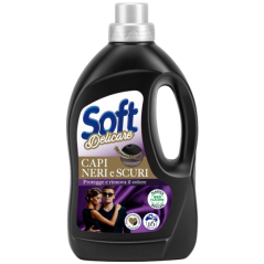SOFT Delicare prací gél na tmavé a čierne prádlo 900ml 16PD