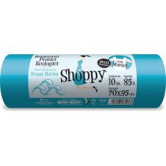 Shoppy Italské parfémované pytle do koše Mořský vánek 10ks 80l