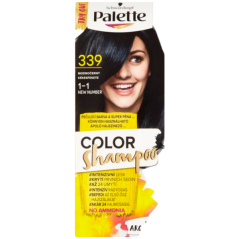 Schwarzkopf Palette Color Shampoo barva na vlasy 339 modročerná, 50 ml