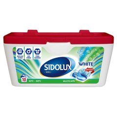 Sidolux Multicaps White pracie kapsule na bielu bielizeň 10ks