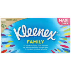 Kleenex Original Family 2vrstvé papírové kapesníčky, 128 ks