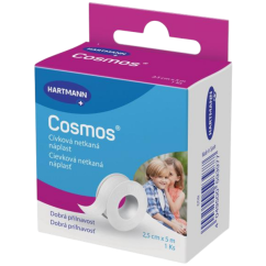 Cosmos Cívková jemná náplast 2,5 cm × 5 m, 1 ks