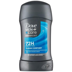 Dove Men+Care Clean Comfort tuhý antiperspirant pro muže 50ml