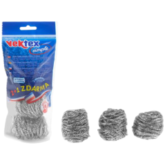 Vektex Simple Nerezová drátěnka 15 g, 3 ks