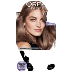 L'oreal Paris Préférence Cool Blondes barva na vlasy, Island, popelavá blond 7.1