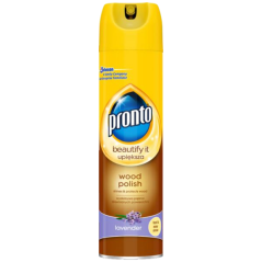 Pronto Wood 5v1 Levandule sprej proti prachu na nábytek, 250 ml