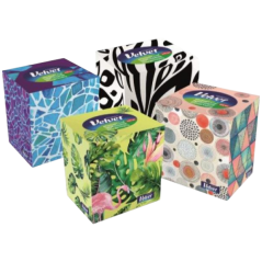 Velvet Balsam 3vrstvové papierové vreckovky, 60 ks