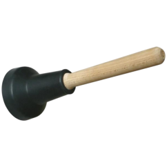 Spokar zvon gumový na čištění odpadů, průměr 10 cm