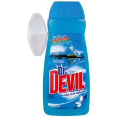 Dr. Devil Polar Aqua, WC gel + košíček, 400 ml
