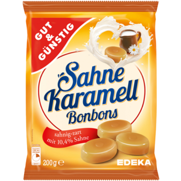 Čokoládové a karamelové bonbony