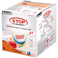 Ceresit Stop Vlhkosti náhradní tablety s ovocnou vůní 2 ks 600g