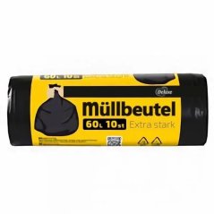 Deluxe Mullbeutel 60L 10ks - odpadkové pytle