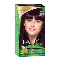 Barva na vlasy LADY in Color, 5.66 Burgundy