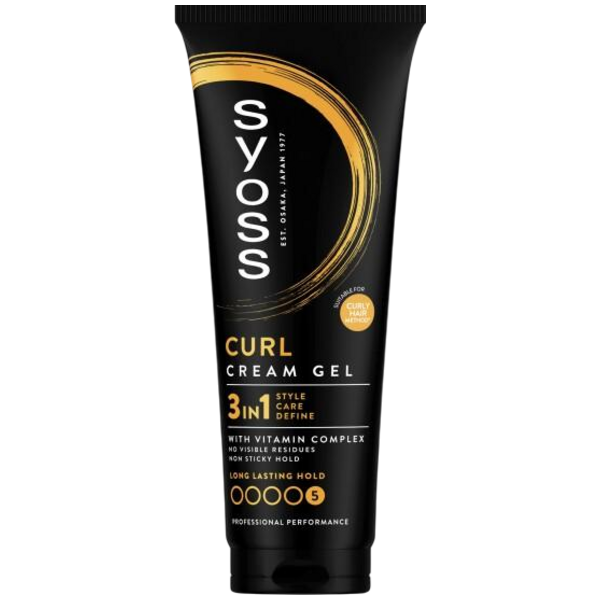 Syoss Curl 3v1 stylingový gel na vlasy 250ml