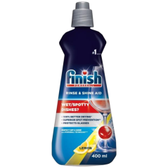 Finish Shine & Dry Lemon, leštidlo do myčky na nádobí, 400 ml